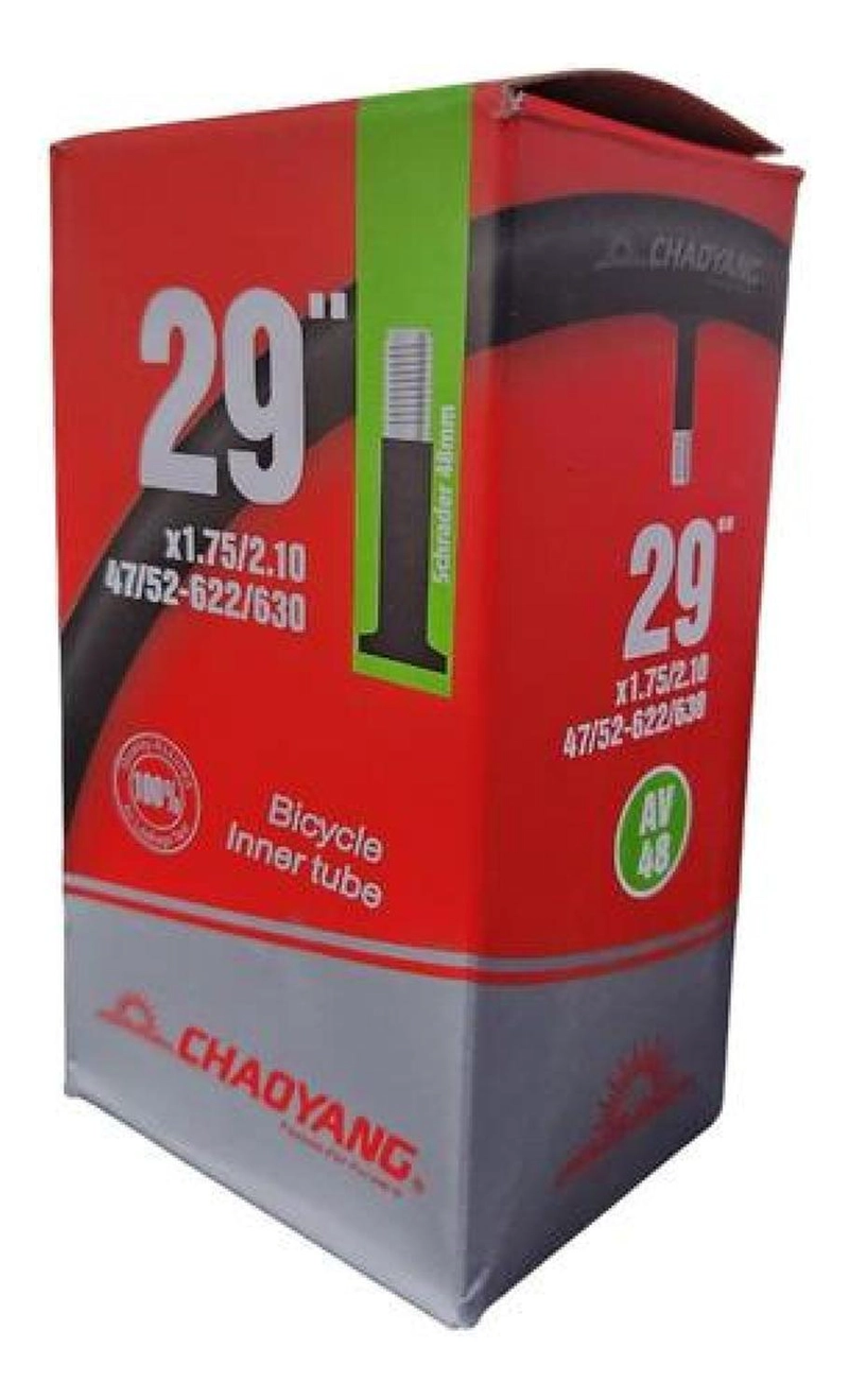 CÁMARA CHAOYANG 29X1.75/2.1 V/AUTO 48MM BICICLETA MTB - 3