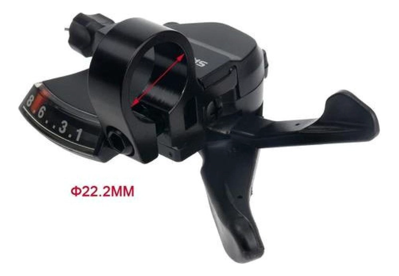 MANILLA DE CAMBIO SHIMANO SL-M315 8V RAPIDFIRE SHIFTER DER - 3