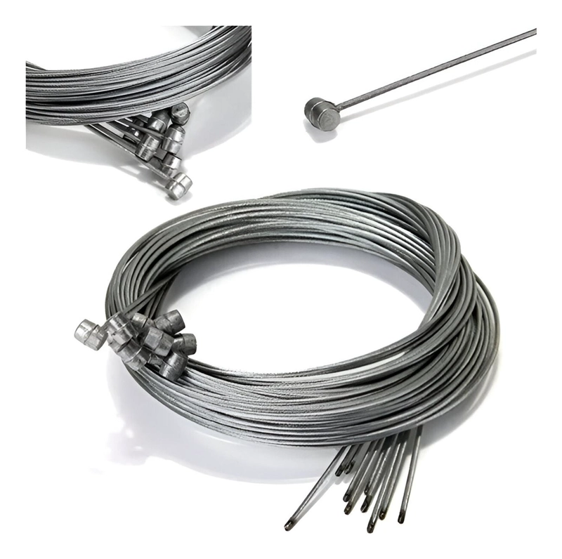 100 CABLE SHIMANO FRENO TRASERO ACERO 2050 MM BICICLETA MTB - 3