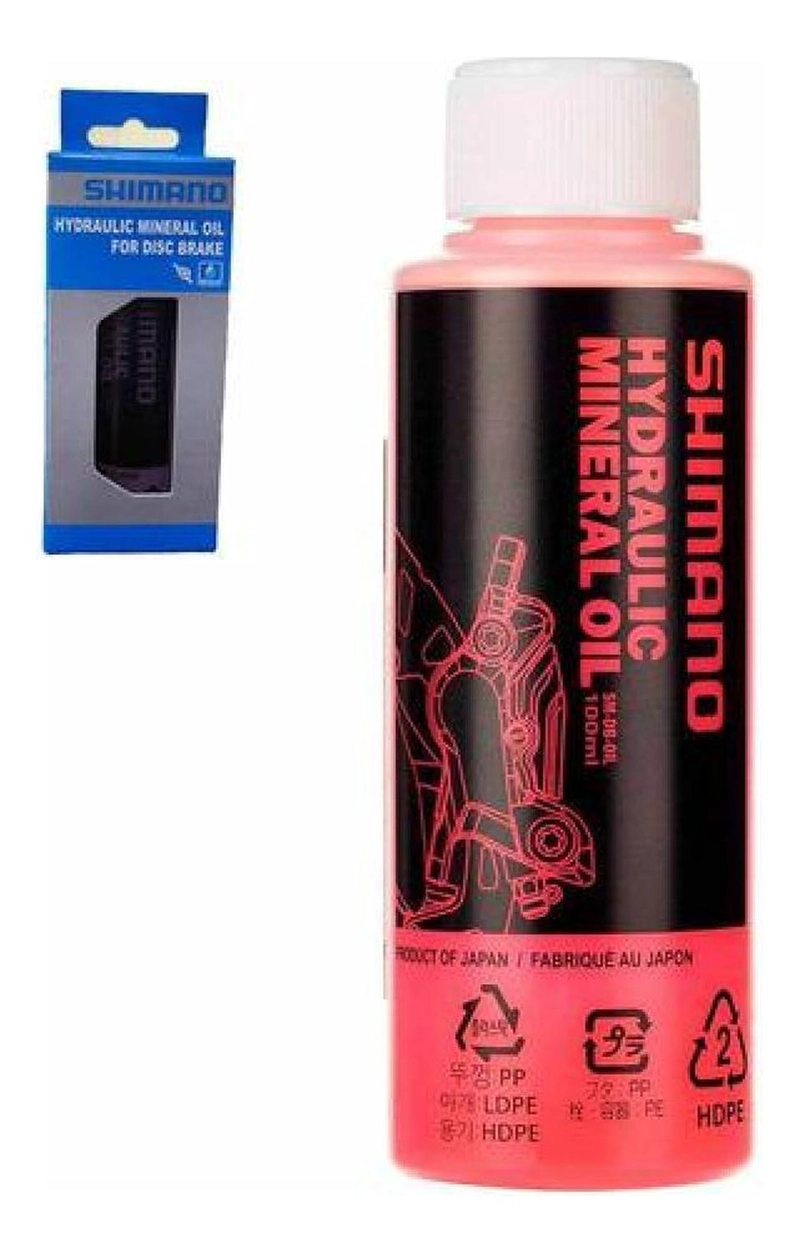 ACEITE MINERAL SHIMANO 100ML FRENOS DISCO HIDRÁULICO - 1