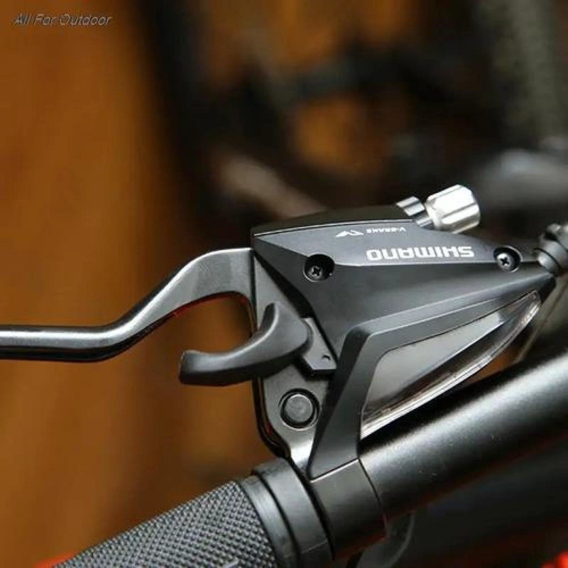 MANILLA CAMBIO SHIMANO ST-EF500-7R2A SHIFTER FRENO 7V ACERA - 6