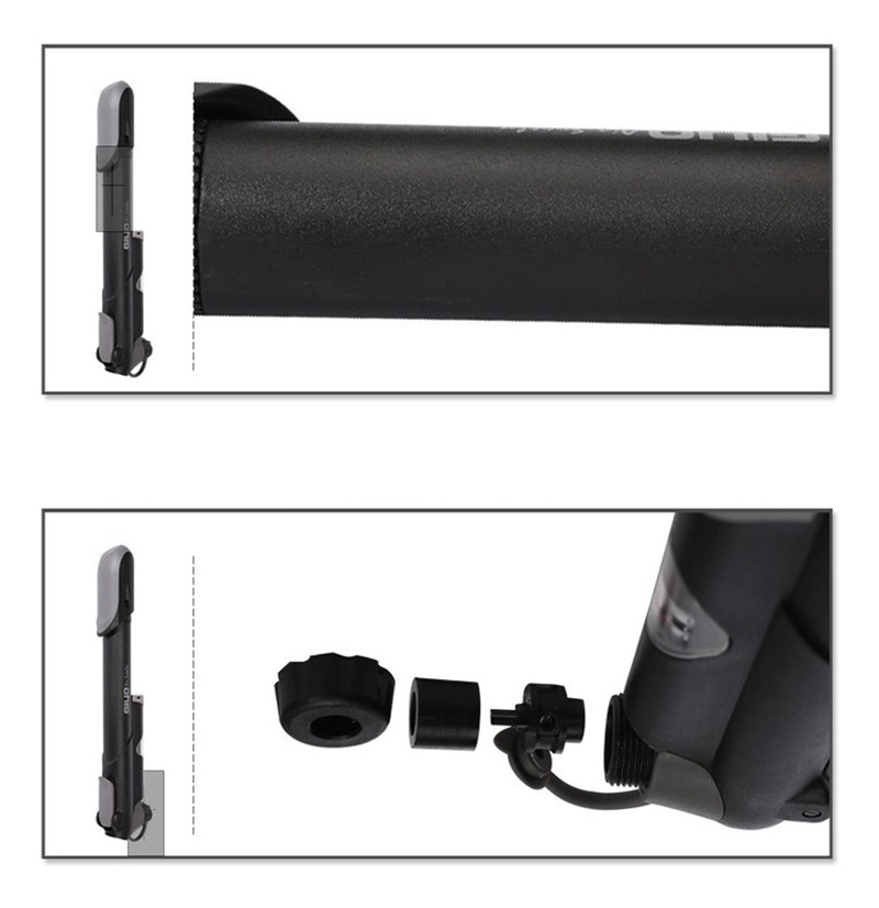 BOMBIN GIYO 100 PSI PARA MTB Y TODO USO BICICLETA INFLADOR - 4