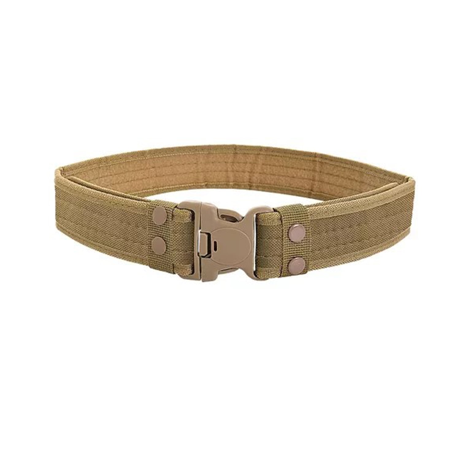 CINTURÓN LONA CAFE TÁCTICO PARA USO MILITAR OUTDOOR Y AIRSOFT - 3