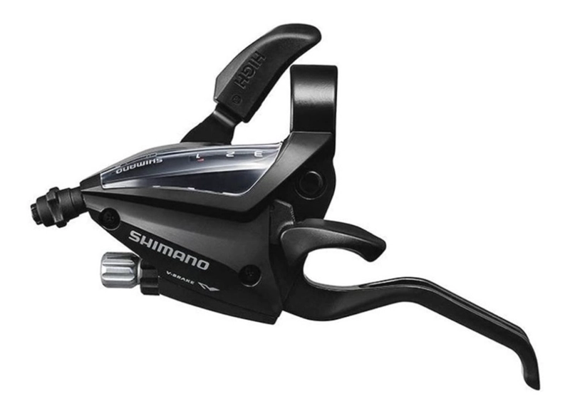 SET MANILLAS SHIMANO ST-EF500 CAMBIO SHIFTER FRENO 3X7V R L - 5