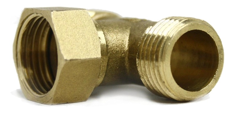 CONECTOR TIPO T MACHO HEMBRA ROSCA 1/2 HE HI HE DERIVACIÓN METAL - 4
