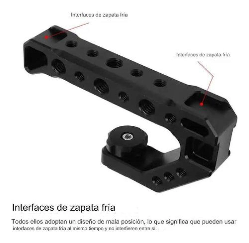 SOPORTE MANUAL DE CÁMARAS MICRÓFONO LUCES SLR ESTABILIZADOR - 8