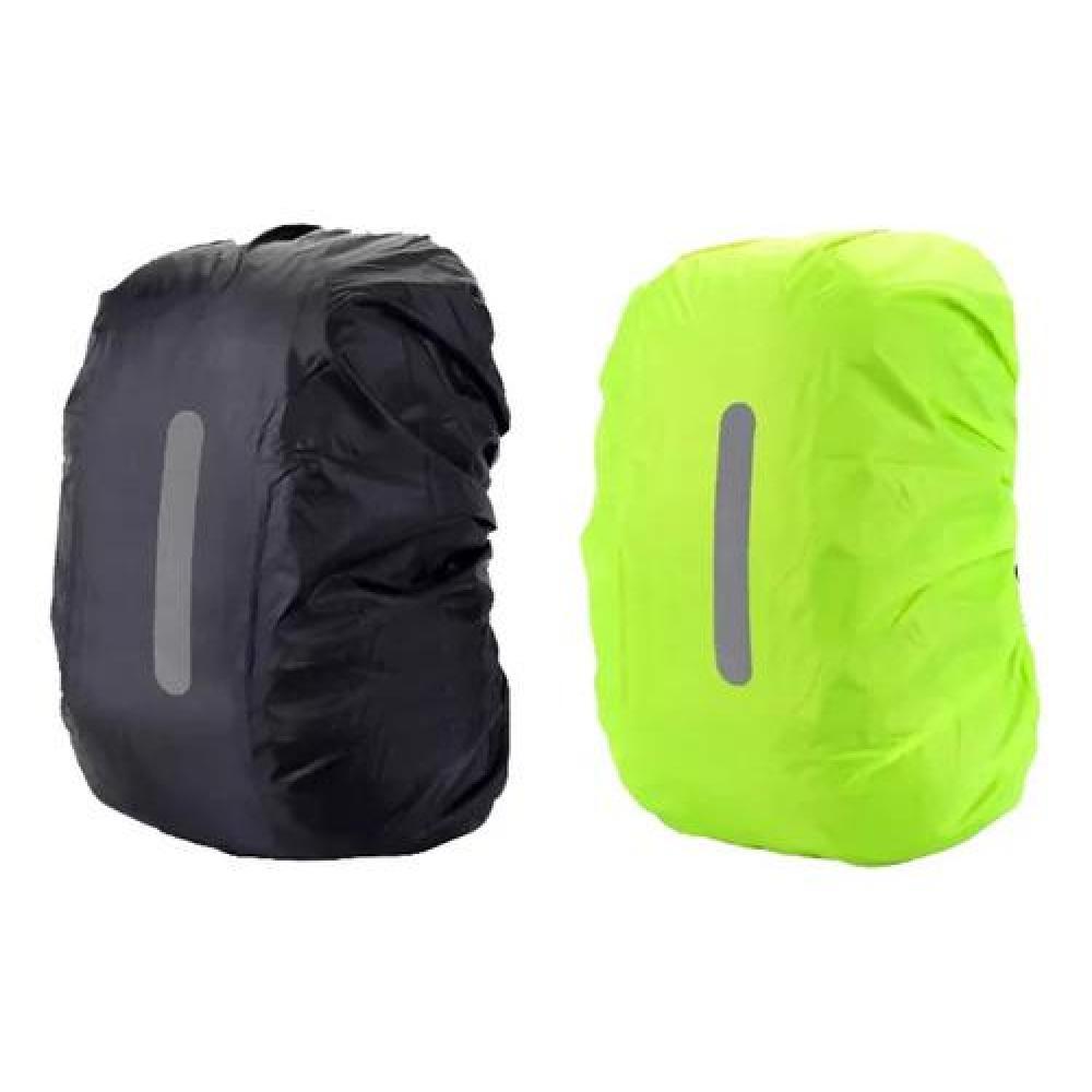 FUNDA CUBRE MOCHILA IMPERMEABLE REFLECTANTE 8-17 LITROS - 2