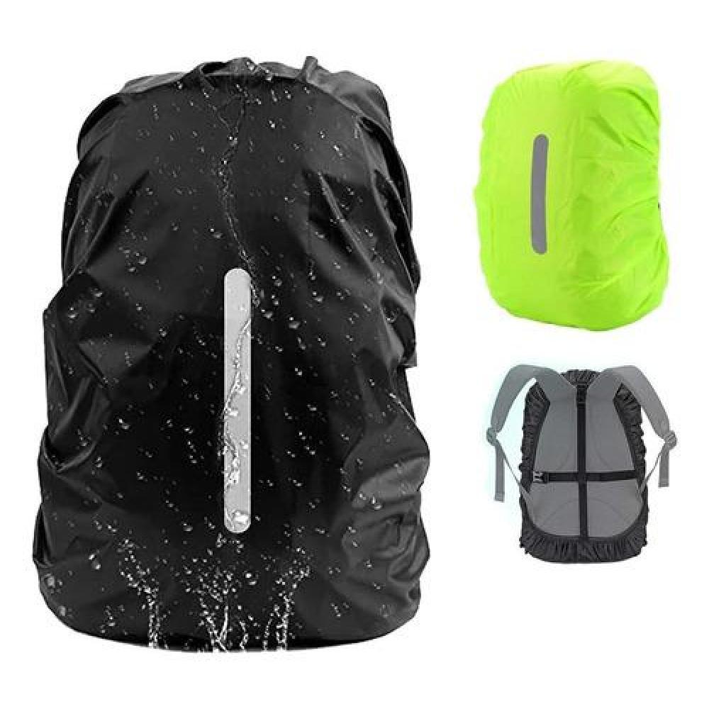 FUNDA CUBRE MOCHILA IMPERMEABLE REFLECTANTE 8-17 LITROS - 7