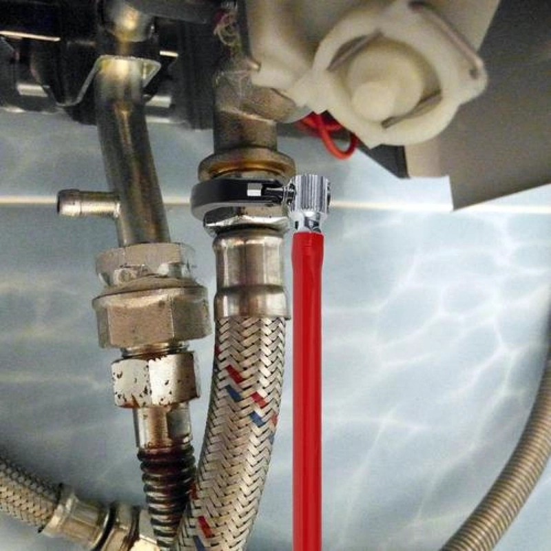 LLAVE AJUSTABLE PARA GRIFOS Y LAVAMANOS GASFITER LAVAPLATOS - 2