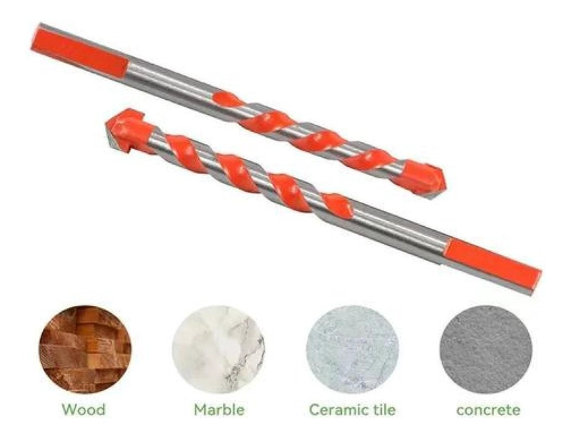 BROCA HSS DE CARBURO ACERO AZULEJOS CERAMICA VIDRIO CONCRETO TAMAÑO 4MM 76MM X 4MM - 7