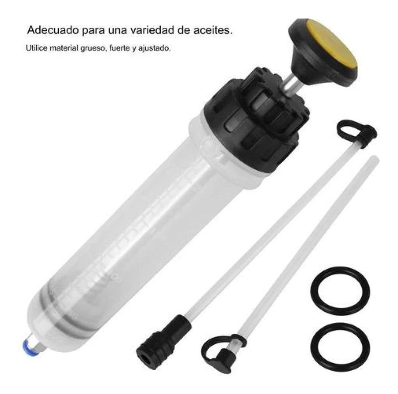 EXTRACTOR ACEITE LIQUIDOS 200CC HERRAMIENTA AUTOS MOTOS - 4