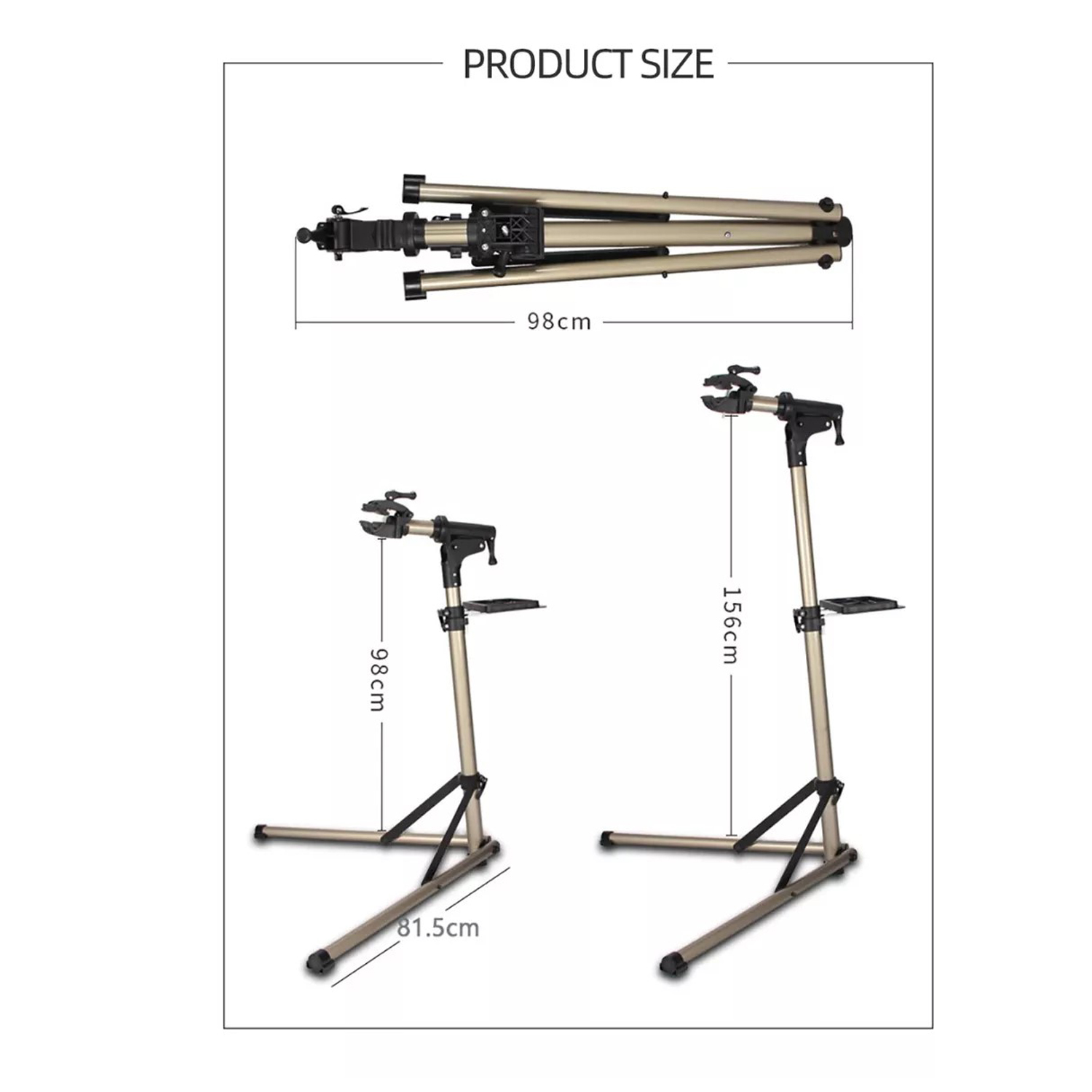 ATRIL PROFESIONAL 360º MANTENCIÓN DE BICICLETA AJUSTABLE - 6