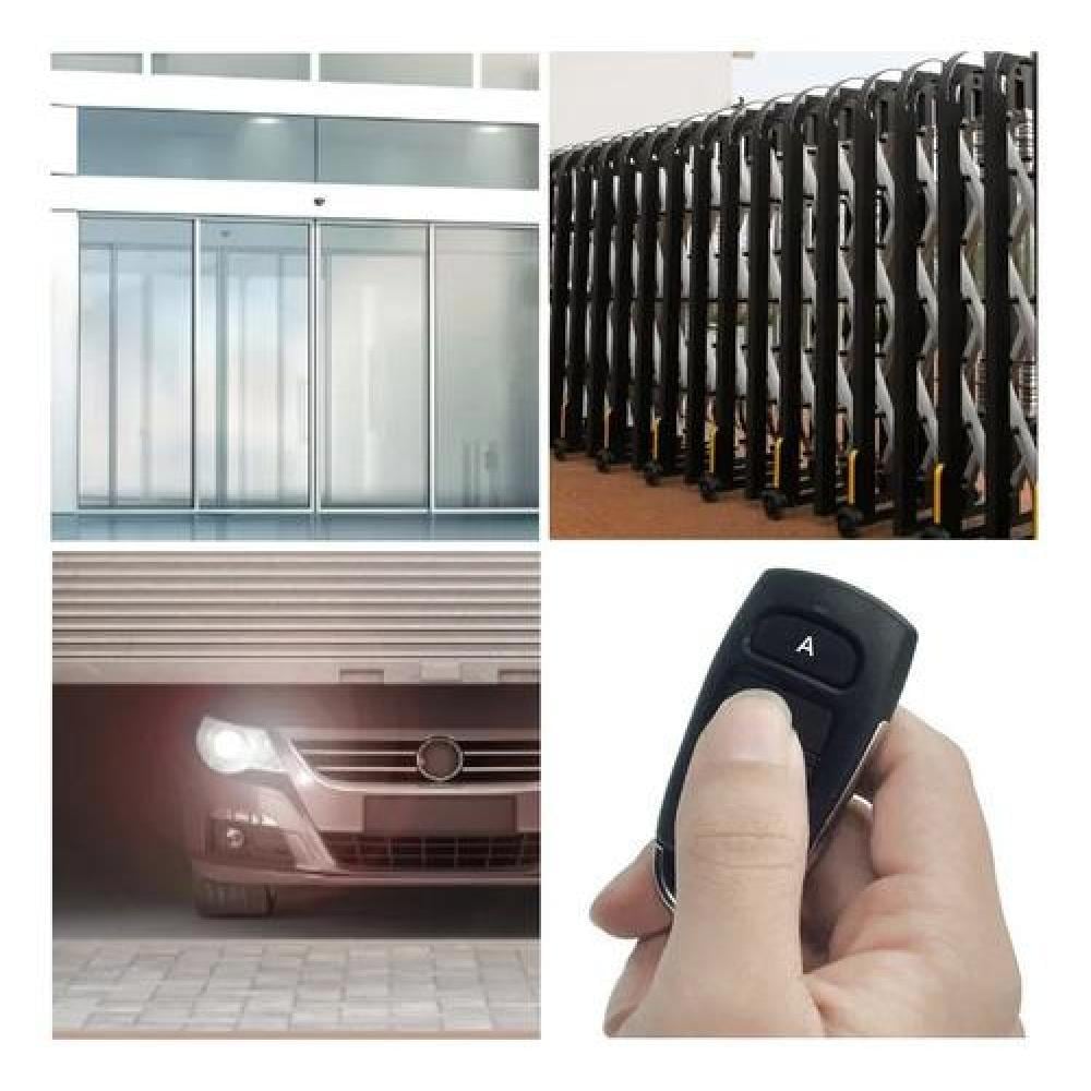 CONTROL REMOTO UNIVERSAL 100 METROS PORTON ELECTRICO AUTO - 2