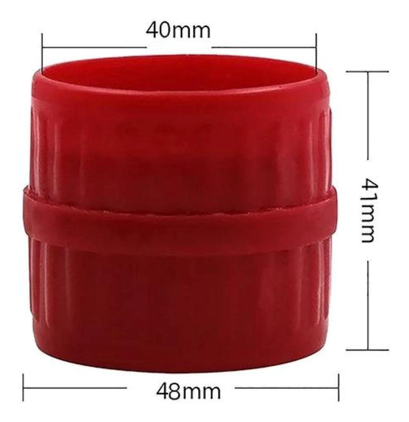 ESCARIADOR 2 EN 1 DESBARBA ROJO TUBOS PVC CAÑERIA COBRE ALUMINIO - 9