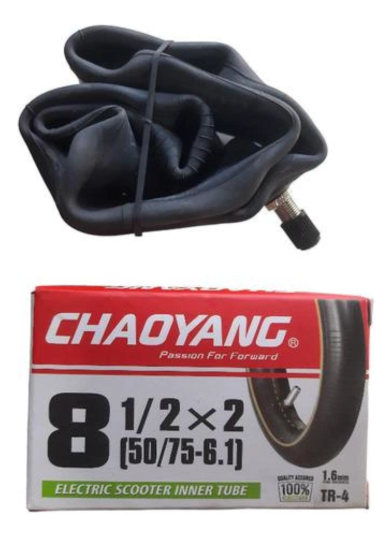 CAMARA CHAOYANG 8 1/2X2 PARA SCOOTER ELE CTRICO VA NEGRO - 4