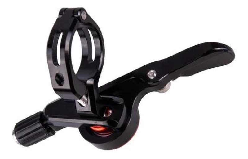 PALANCA DROPPER TIJA TELESCOPICA CONTROL MECANICO BICICLETA - NEGRO/ ROJO - 7