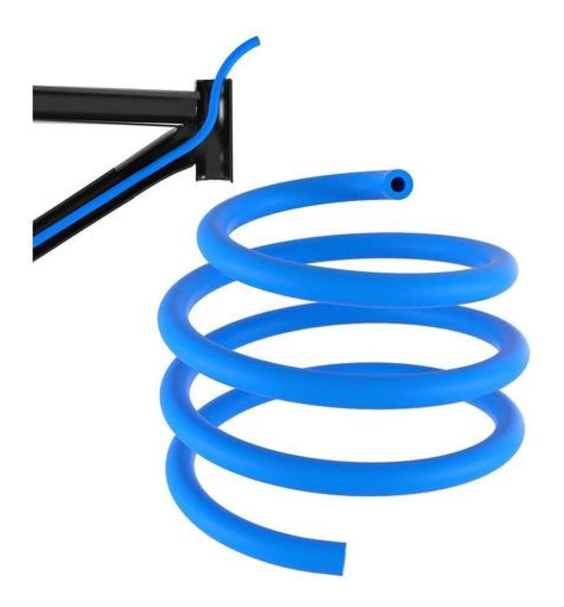 FUNDA 1.7M INSONORIZANTE CABLEADO INTERNO CUBIERTA BICICLETA AZUL - 1