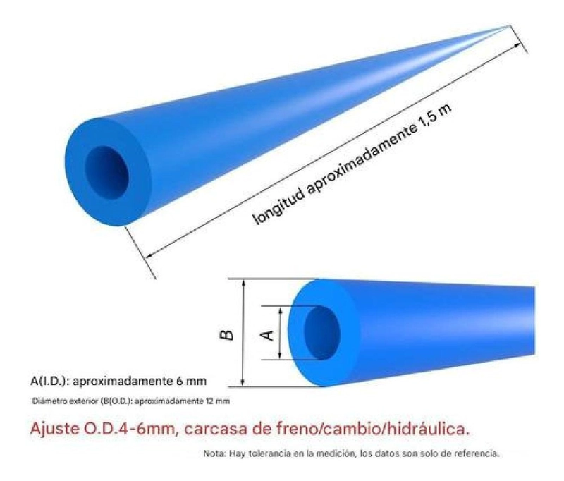 FUNDA 1.7M INSONORIZANTE CABLEADO INTERNO CUBIERTA BICICLETA AZUL - 4