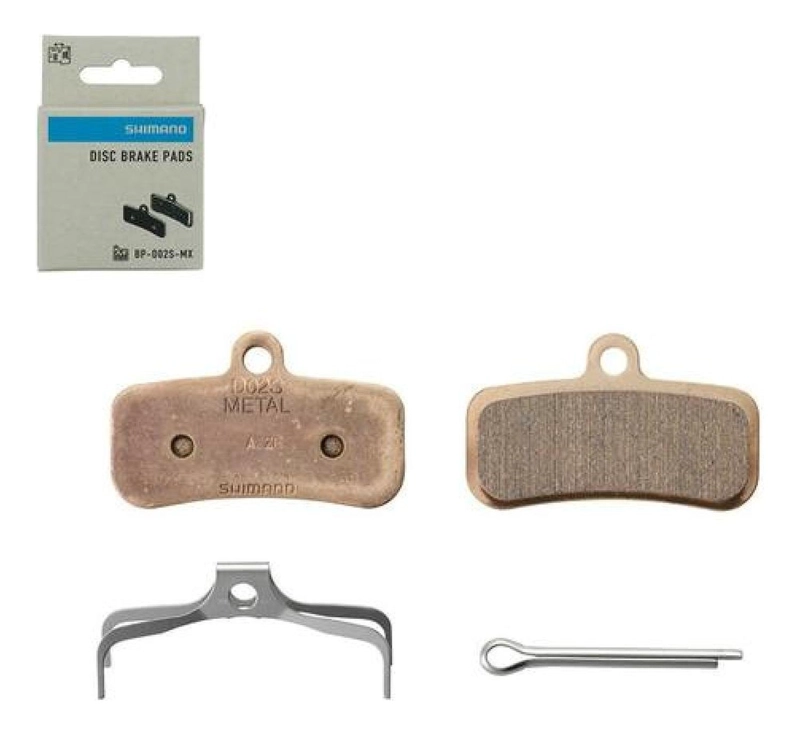 PASTILLAS FRENOS DISCO METALICA SHIMANO D02S-MX ZEE SAINT - 1