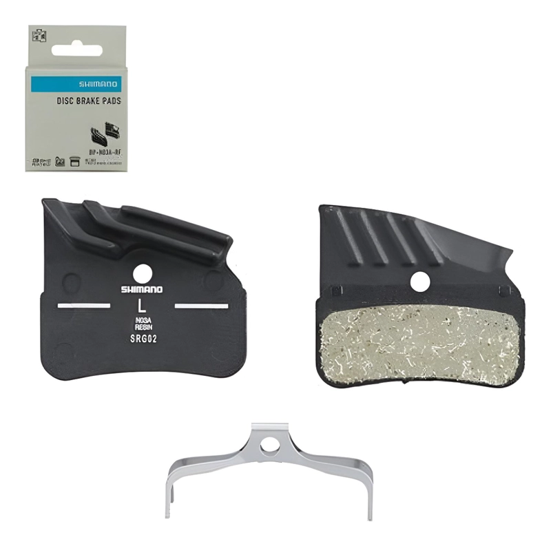 PASTILLAS FRENO SHIMANO N03A-RF RESINA ALETAS BICICLETA MTB