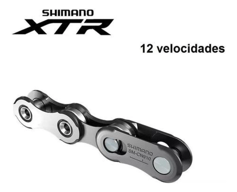 CADENA SHIMANO M9100 XTR 12V 126L MTB BICICLETA CN-M9100 - 3