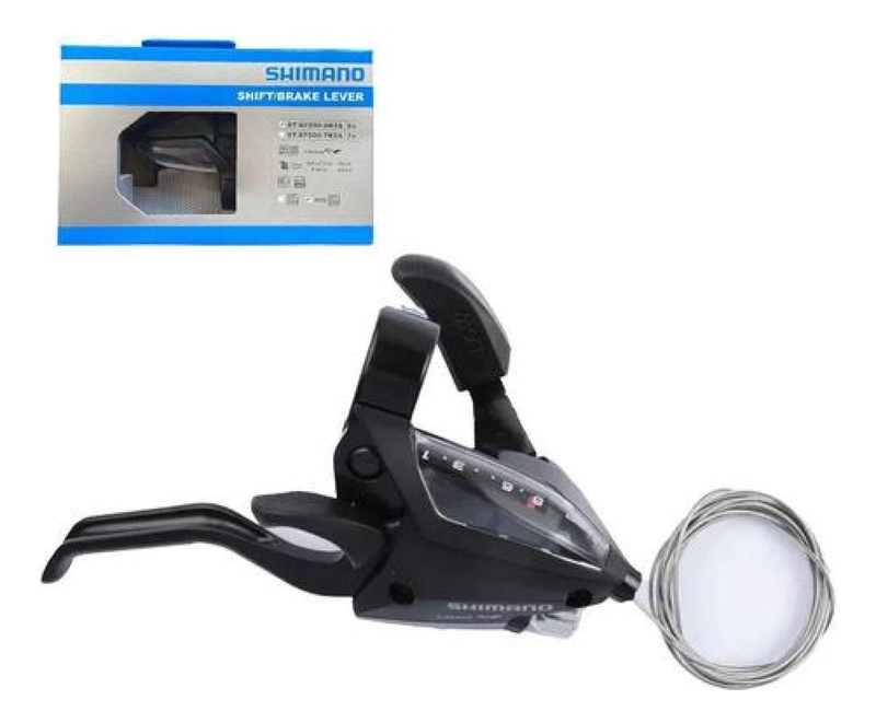 MANILLA INTEGRADA CAMBIO Y FRENO SHIMANO ST-EF500 8V MTB - 1