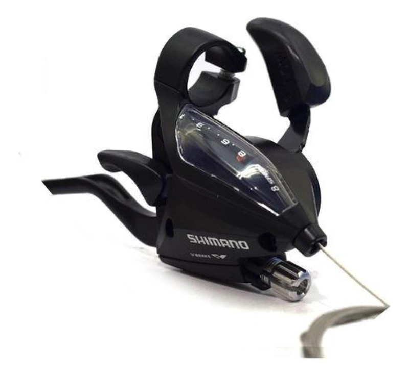 MANILLA INTEGRADA CAMBIO Y FRENO SHIMANO ST-EF500 8V MTB - 2