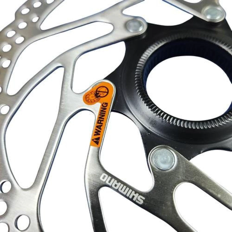 ROTOR FRENO DISCO SHIMANO SM-RT30 180MM CENTER LOCK MTB - PLATEADO - 4