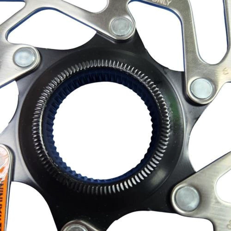 ROTOR FRENO DISCO SHIMANO SM-RT30 180MM CENTER LOCK MTB - PLATEADO - 5