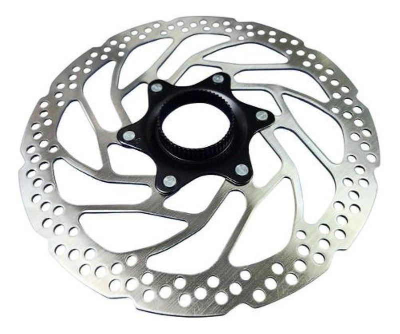 ROTOR FRENO DISCO SHIMANO SM-RT30 180MM CENTER LOCK MTB - PLATEADO - 6