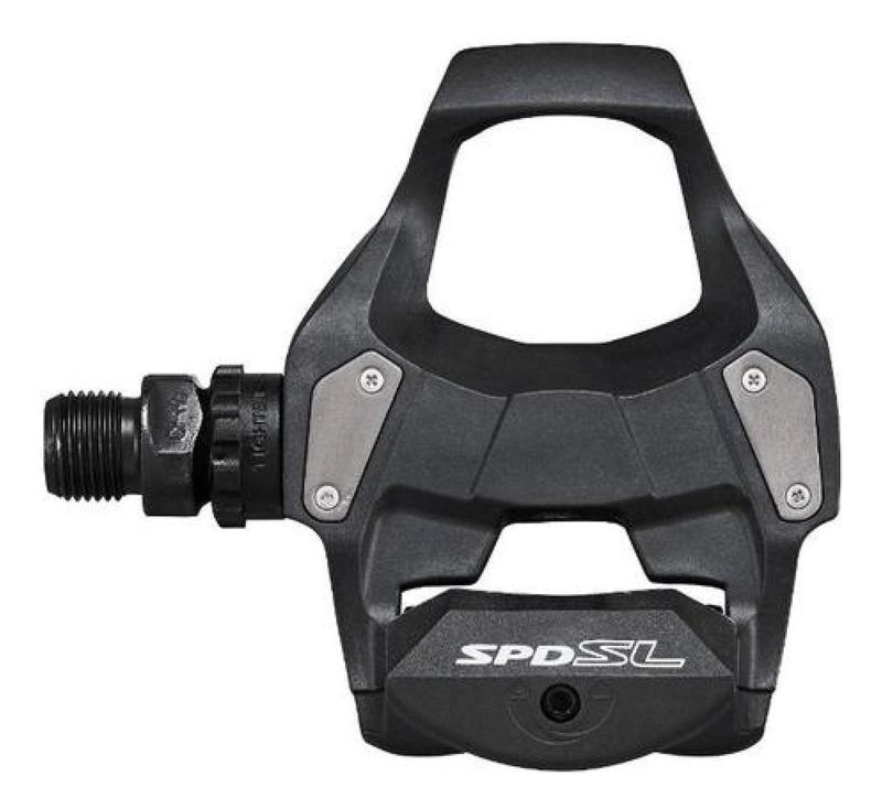 PEDALES DE RUTA SHIMANO PD-RS500 ORIGINAL + CALAS NEGRO - 2