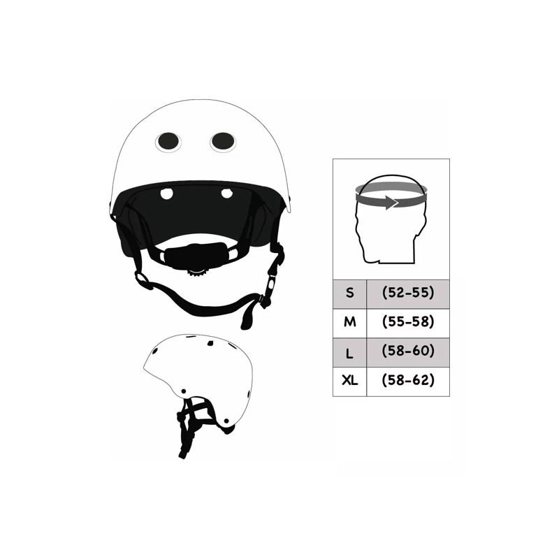 CASCO URBANO ADULTO AJUSTABLE ONWHEELS CON LUZ MULTI DEPORTE MULTICOLOR TAMAÑO M - 5