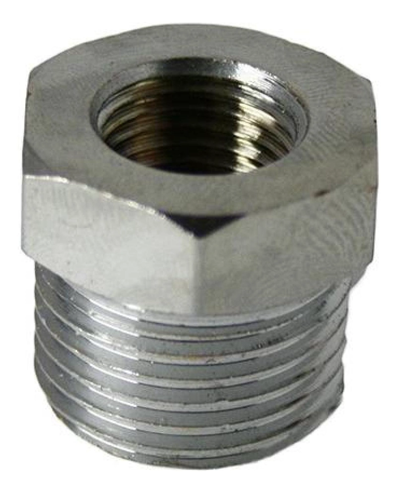 ADAPTADOR LLAVE NIPLE MACHO HERMBRA CONECTOR HE 1/2 HI 1/4 - 2