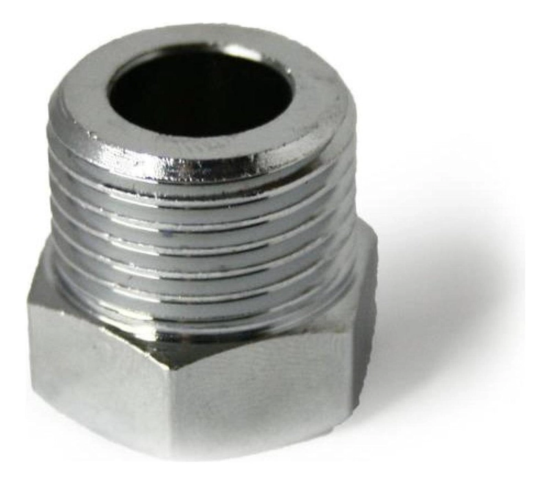 ADAPTADOR LLAVE NIPLE MACHO HERMBRA CONECTOR HI 3/8 HE 1/2 - 4