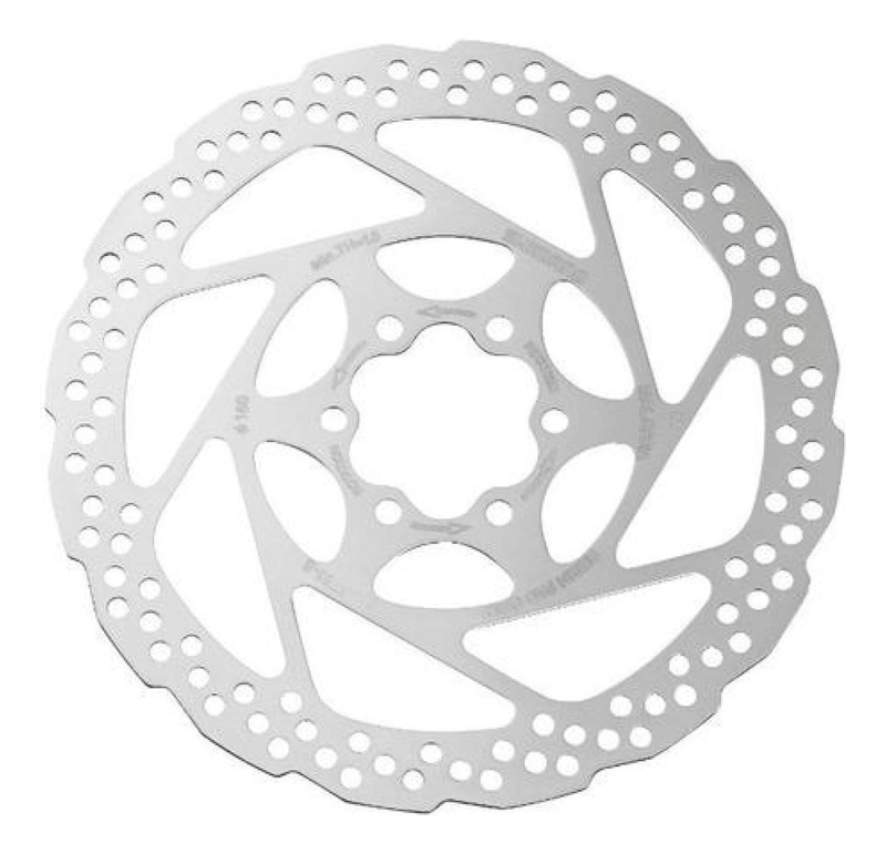 DISCO FRENO SHIMANO 160 MM PERNOS SM-RT56 DEORE M6000 ROTOR - SILVER - 2