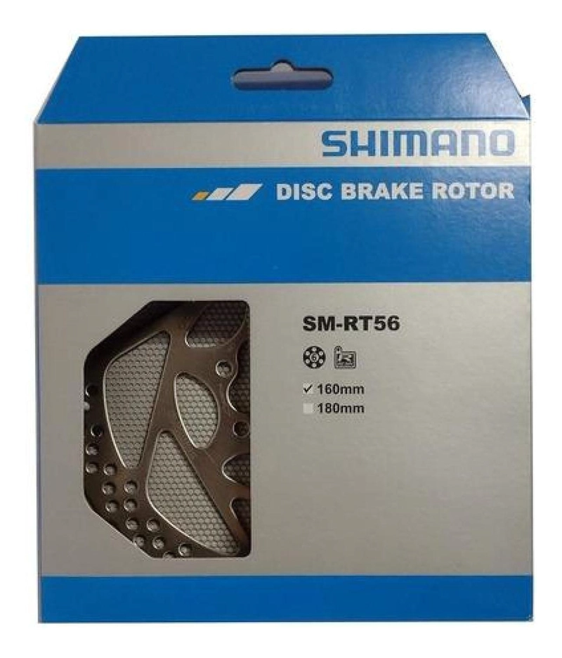 DISCO FRENO SHIMANO 160 MM PERNOS SM-RT56 DEORE M6000 ROTOR - SILVER - 3