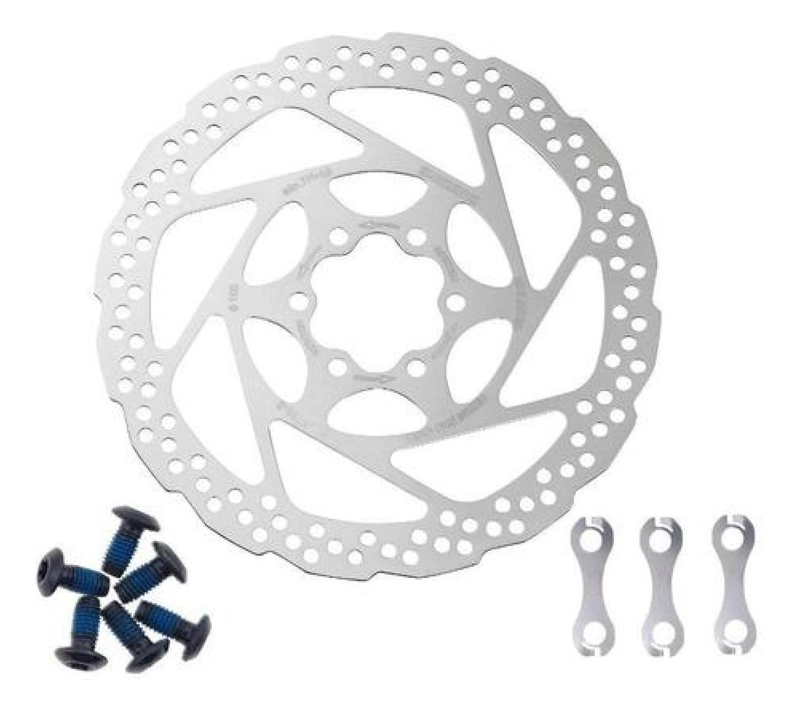 DISCO FRENO SHIMANO 160 MM PERNOS SM-RT56 DEORE M6000 ROTOR - SILVER - 4
