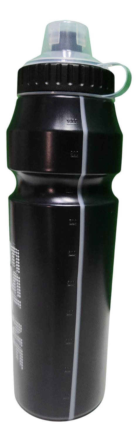 CARAMAYOLA GRANDE XL 1 LITRO BOTELLA AGUA CICLISMO DEPORTES - NEGRO - 7