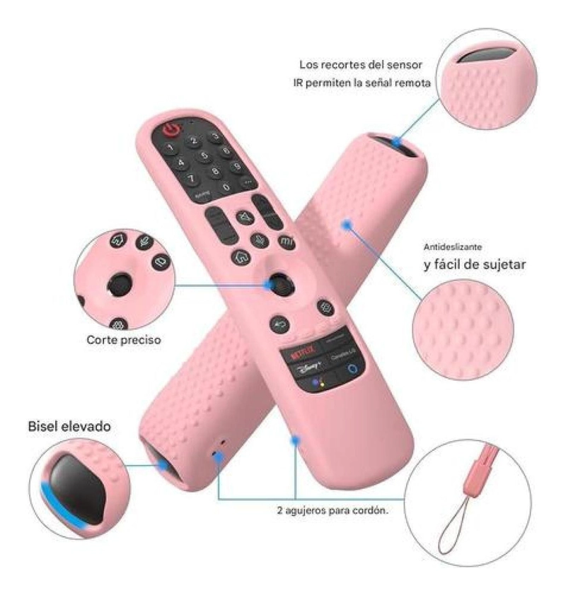 FUNDA CONTROL MAGICO SMART TV LG MODELOS 2021 ANTIDESLIZANTE - 3