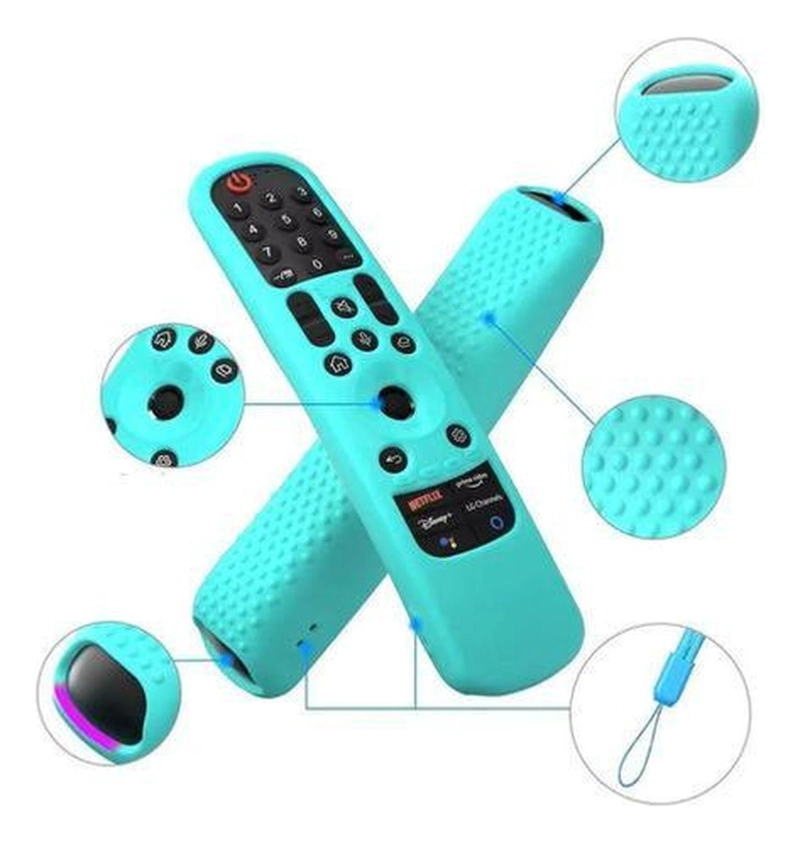 FUNDA CONTROL MAGICO SMART TV LG MODELOS 2021 ANTIDESLIZANTE - 7