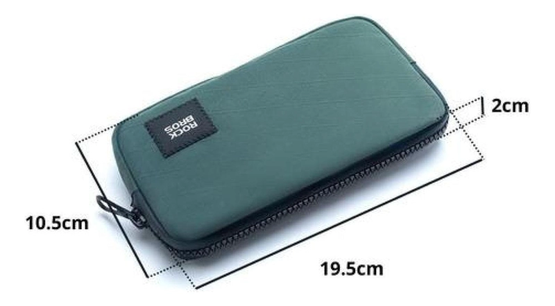 ESTUCHE COMPACTO ROCKBROS 0.15L CICLISMO TELE FONO BILLETERA TAMAÑO 0.15 L - 7