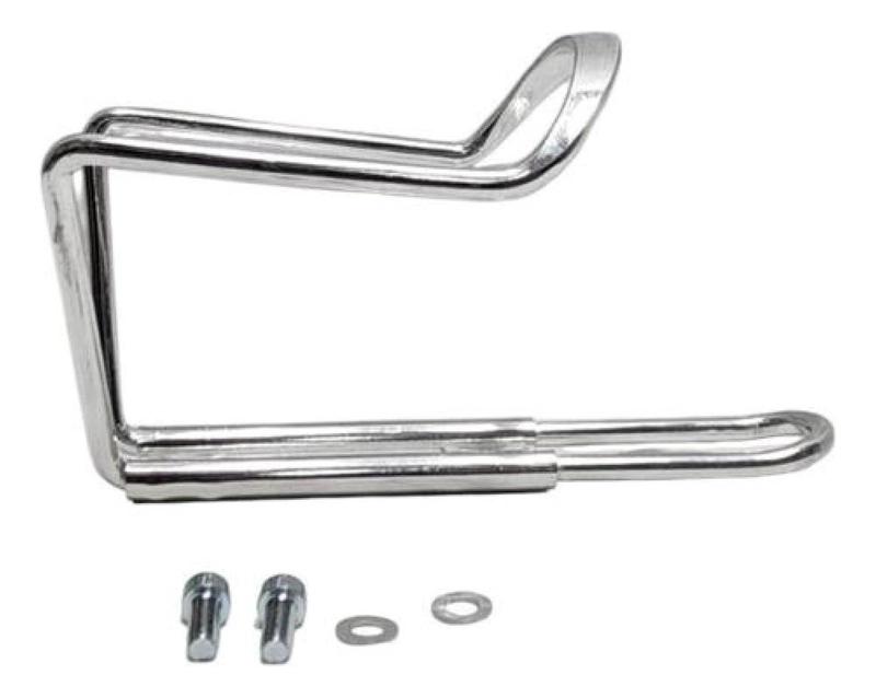 PORTACARAMAGIOLA ALUMINIO SOPORTE BOTELLA CICLISMO RUTA MTB PLATEADO - 4
