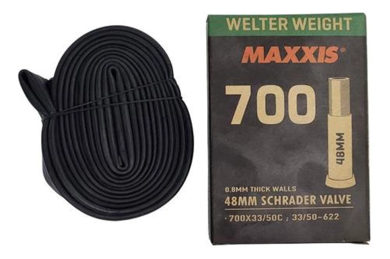 CAMARA MAXXIS 700X33/50C VA 48MM GRAVEL CX URBANA SCHRADER - 2