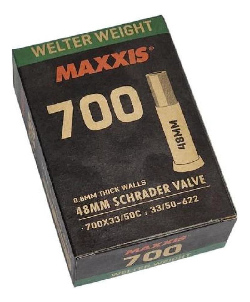 CAMARA MAXXIS 700X33/50C VA 48MM GRAVEL CX URBANA SCHRADER - 5