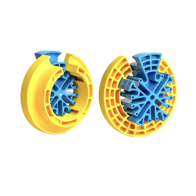 ORGANIZADOR CABLEADO ESTRUCTURADO PEINE UTP RED ELE CTRICA AMARILLO - 10