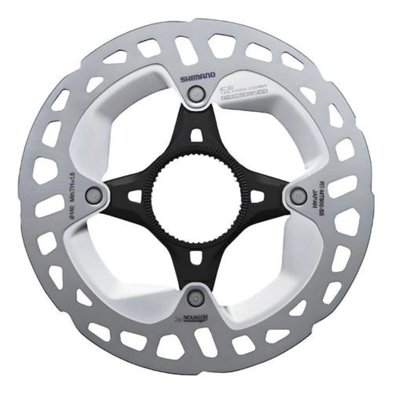 DISCO FRENO ROTOR 140MM MT800 DEORE GRX ULTEGRA CENTER LOCK - PLATEADO/NEGRO - 3