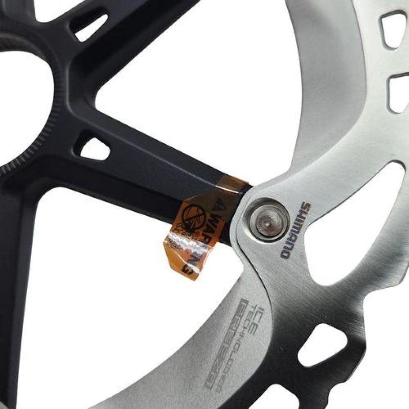 DISCO FRENO ROTOR 203MM MT800 DEORE GRX ULTEGRA CENTER LOCK PLATEADO/NEGRO - 5
