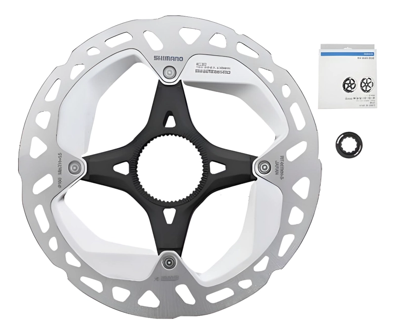 DISCO FRENO ROTOR SHIMANO 160 MM DEORE XT RT-MT800 GRIS - 1