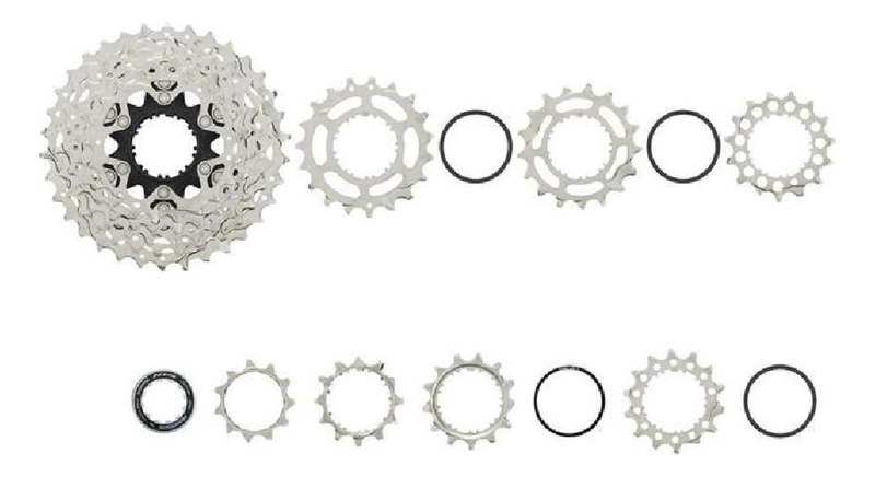 CASSETTE PIÑON SHIMANO 105 R7101 12V RUTA 11-34D HG - PLATEADO - 11 - 34 - 2
