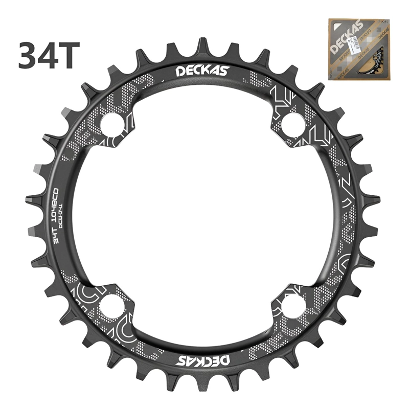 PLATO REDONDO MTB NARROW WIDE BICICLETA 30T 32T 34T 36T 38T 34T - 5